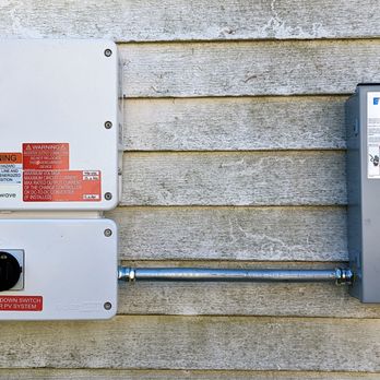 Unlimited Solar - This is a view of the outdoor panel system controls. Photo taken September 1, 2022. - Solar Installation Near Me Unlimited Solar - This is a view of the outdoor panel system controls. Photo taken September 1, 2022. - Solar Installation Near Me