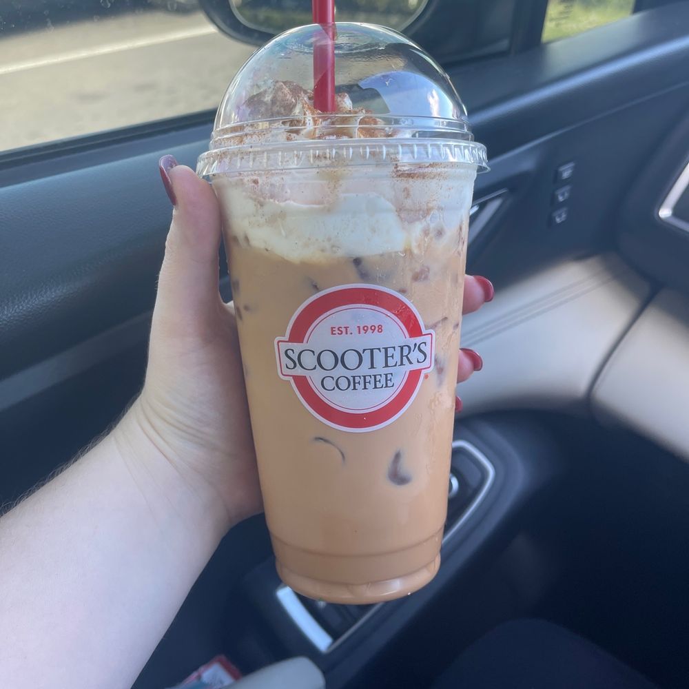 Scooter's Coffee - Pumpkin Spice Iced Latte - Coffee & Tea Near Me - Orlando, Florida Scooter's Coffee - Pumpkin Spice Iced Latte - Coffee & Tea Near Me - Orlando, Florida