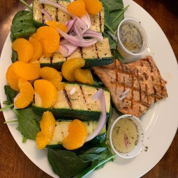 Lodi Beer Co - Spinach Salmon salad - Breweries Near Me - Lodi, California Lodi Beer Co - Spinach Salmon salad - Breweries Near Me - Lodi, California
