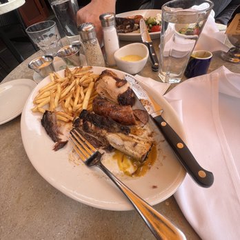 Cherry Creek Grill - Beef rib, sausage and chicken. Sorry we were really hungry we didn't wait - New American Near Me - Denver, Colorado Cherry Creek Grill - Beef rib, sausage and chicken. Sorry we were really hungry we didn't wait - New American Near Me - Denver, Colorado