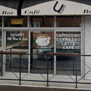 Bar U-Turn - the outside of a coffee shop - Nightlife Near Me - Montreal, Quebec Bar U-Turn - the outside of a coffee shop - Nightlife Near Me - Montreal, Quebec