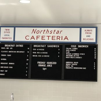 Northstar Cafeteria - Breakfast menu - Cafeteria Near Me - Minneapolis, Minnesota