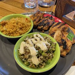 Nando's - Chicken Thighs with Rice and Grain Salad
