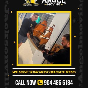 Angel Moving - We also move your MOST DELICATE ITEMS! - Movers Near Me - Jacksonville, Florida Angel Moving - We also move your MOST DELICATE ITEMS! - Movers Near Me - Jacksonville, Florida