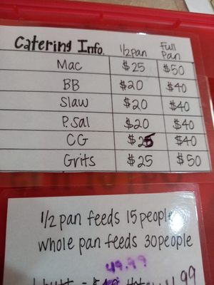 Menu photo 5 Brother's BBQ Pensacola, FL
