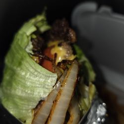Chile Verde Mexic and Taco - Double cheeseburger