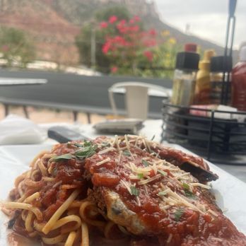 Porter's - Eggplant pasta - Salad Near Me - Springdale, Utah