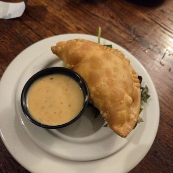 Eden Abbey Brewing Community - Shrimp empanda with beer cheese - Brewpubs Near Me - Mount Dora, Florida