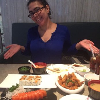 Spring Sushi - My friend Kadrina & I enjoying our delicious fresh sushi - Japanese Near Me - Toronto, Ontario Spring Sushi - My friend Kadrina & I enjoying our delicious fresh sushi - Japanese Near Me - Toronto, Ontario