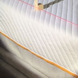 HOM Furniture - Here a picture of a tech coming out to measure the indentation