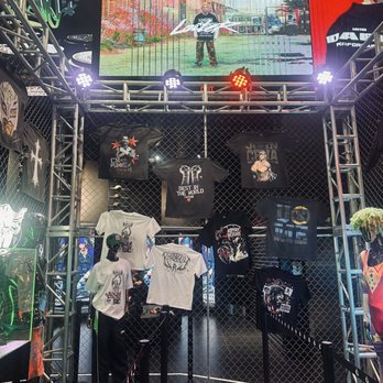 Culture Kings - inside view, ft WWE merch - Sports Wear Near Me - Las Vegas, Nevada