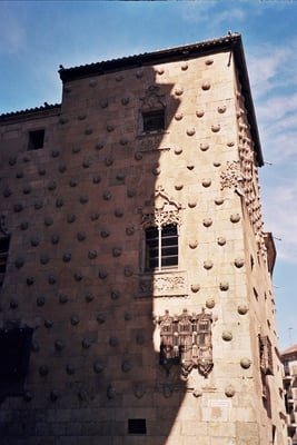Public Library of Salamanca - Casa de las Conchas by null