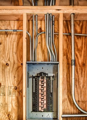 Electrical Panel Upgrade - 3 Signs You Need an Electrical Panel Upgrade
IT'S TIME TO CONTACT AN ELECTRICIAN IN MUNDELEIN, IL, NORTH SHORE AREA, AND THE SURROUNDING CHICAGO SUBURBS
Many Mundelein, IL & North Shore area property owners experience electrical issues that stem from powering modern devices on ancient breaker panels. If the appliances and high-tech features you use every day push the limits of your electrical system, it's time to schedule an electrical panel upgrade.
The lead electrician at R Core LLC can tell you if your electrical panel is on its last legs. Warning signs of a failing electrical panel include...
Frequent isolated power surges
Sparking power outlets
Tripping circuits
If you're dealing with similar issues, call 224-707-0550 now to schedule electrical upgrade services.
MODERN APPLIANCES WORK BEST WITH MODERN ELECTRICAL SYSTEMS
It's smart to be proactive. You might want to consider an electrical upgrade if you're replacing an old appliance with a newer model or planning to remodel your space.
We've got over 15 years of experience, so you can trust us to handle your electrical panel upgrade in the Mundelein, IL or North Shore areas. To request a free estimate, contact us today. Electrical Panel Upgrade - 3 Signs You Need an Electrical Panel Upgrade
IT'S TIME TO CONTACT AN ELECTRICIAN IN MUNDELEIN, IL, NORTH SHORE AREA, AND THE SURROUNDING CHICAGO SUBURBS
Many Mundelein, IL & North Shore area property owners experience electrical issues that stem from powering modern devices on ancient breaker panels. If the appliances and high-tech features you use every day push the limits of your electrical system, it's time to schedule an electrical panel upgrade.
The lead electrician at R Core LLC can tell you if your electrical panel is on its last legs. Warning signs of a failing electrical panel include...
Frequent isolated power surges
Sparking power outlets
Tripping circuits
If you're dealing with similar issues, call 224-707-0550 now to schedule electrical upgrade services.
MODERN APPLIANCES WORK BEST WITH MODERN ELECTRICAL SYSTEMS
It's smart to be proactive. You might want to consider an electrical upgrade if you're replacing an old appliance with a newer model or planning to remodel your space.
We've got over 15 years of experience, so you can trust us to handle your electrical panel upgrade in the Mundelein, IL or North Shore areas. To request a free estimate, contact us today.