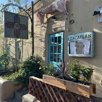 Zacatlán Restaurant - Store front - Mexican Near Me - Santa Fe, New Mexico