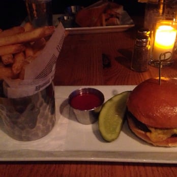Pier 115 - Saddle Burger with fries - Sports Bars Near Me - Edgewater, New Jersey Pier 115 - Saddle Burger with fries - Sports Bars Near Me - Edgewater, New Jersey