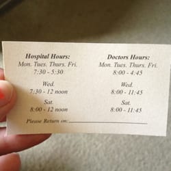 River City Veterinary Hospital - Hours