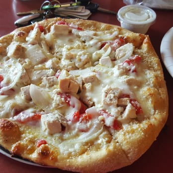Mellow Mushroom Columbia - Mellowterranian served with tzatziki sauce.  Very much liked it. - Pizza Near Me - Columbia, South Carolina