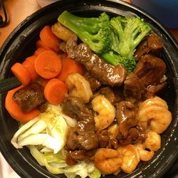 Something Different Grill - Something Different's beef& shrimp teriyaki bowl - Clovis, NM