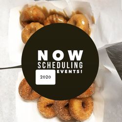 Crumbs Mini Donuts - Call us and schedule you next event. You will be happy, guaranteed!!!