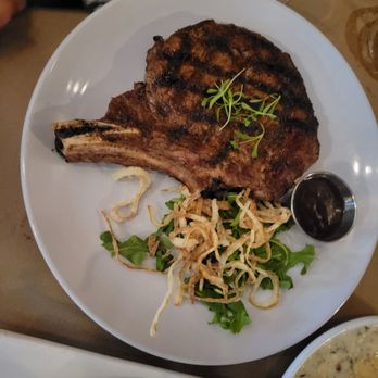 Aqua Terra Bistro - Bone in ribeye - Southern Near Me - Buford, Georgia