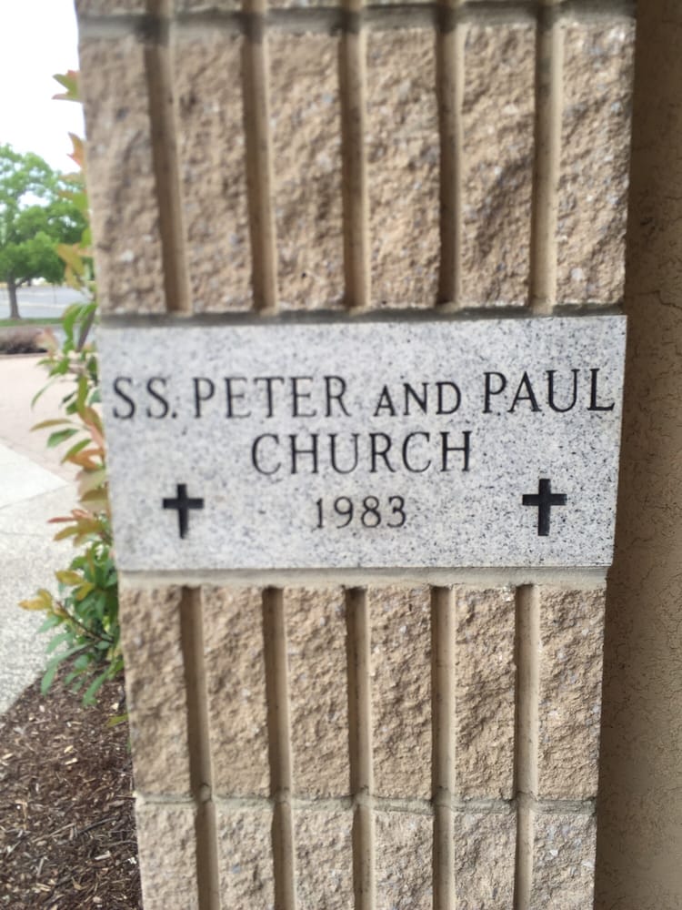ST PETER & ST PAUL CATHOLIC CHURCH Updated September 2024 Rocklin