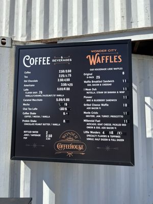 Menu photo 1 Wonder Coffeehouse Buffalo, NY Menu photo 1 Wonder Coffeehouse Buffalo, NY