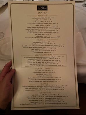Menu photo 7 The Capital Grille Denver, CO Menu photo 7 The Capital Grille Denver, CO