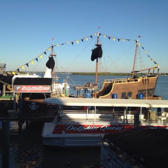 John's Pass - Pirate ship - Shopping Centers Near Me - Madeira Beach, Florida
