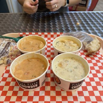 Pike Place Chowder - Chowder sampler - Seafood Near Me - Seattle, Washington Pike Place Chowder - Chowder sampler - Seafood Near Me - Seattle, Washington
