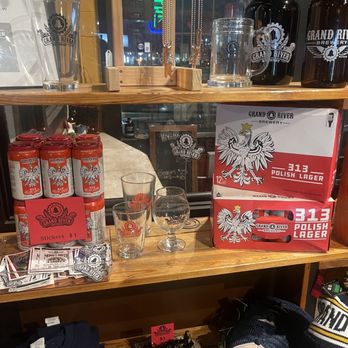 Grand River Brewery - Jackson - 313 beer and brewery store - American Near Me - Jackson, Michigan