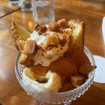 Lure - Roasted Peach Sundae - Seafood Near Me - Atlanta, Georgia