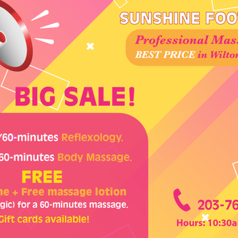 Sunshine Foot Spa - Reflexology Near Me - Wilton, Connecticut Sunshine Foot Spa - Reflexology Near Me - Wilton, Connecticut
