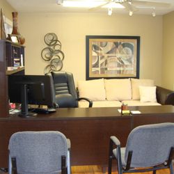 B&K Auto Sales - inside office