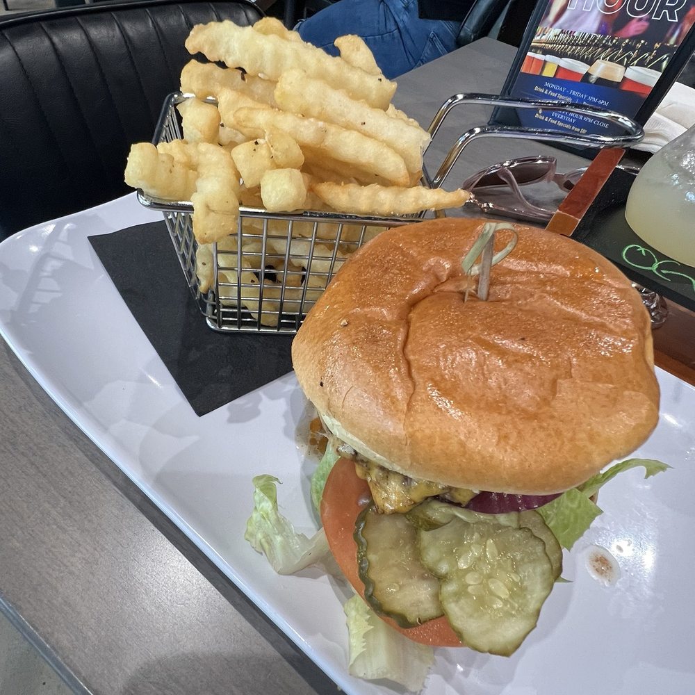 The Brass Tap - Cheeseburger and fries - Wine Bars Near Me - Olivette, Missouri The Brass Tap - Cheeseburger and fries - Wine Bars Near Me - Olivette, Missouri