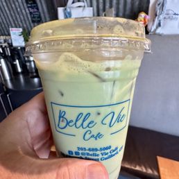 Matcha Iced Latte Matcha Iced Latte