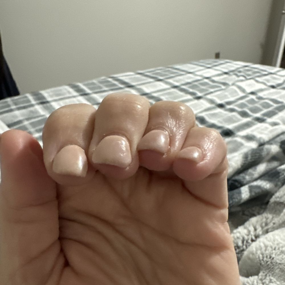 Dipped nails Dipped nails
