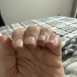 Dipped nails