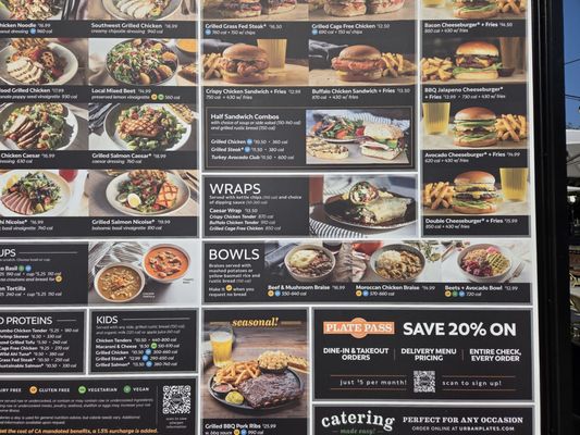 Menu photo 1 Urban Plates Davis, CA Menu photo 1 Urban Plates Davis, CA