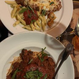 Chicken Parmigiana Spaghetti w/ Mushroom Small