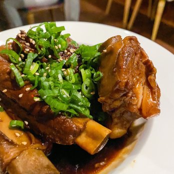 LUVI Restaurant - Ribs -- could be a little sticker and more flavorful - Asian Fusion Near Me - New Orleans, Louisiana LUVI Restaurant - Ribs -- could be a little sticker and more flavorful - Asian Fusion Near Me - New Orleans, Louisiana