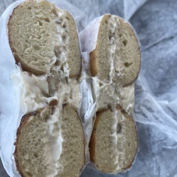 Bruegger's Bagels - Honey walnut cream cheese on cinnamon sugar bagel - Bagels Near Me - Aliso Viejo, California Bruegger's Bagels - Honey walnut cream cheese on cinnamon sugar bagel - Bagels Near Me - Aliso Viejo, California