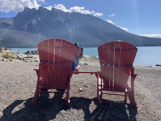 Lake Minnewanka by null