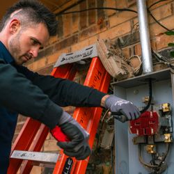 Spark Shark Electric - Service entrance conduit replacement completed to protect incoming electrical service.