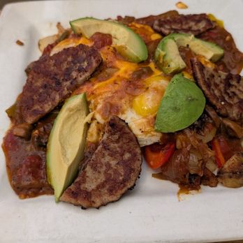 Suzy's Cafe - Scrambler with sausage - Breakfast & Brunch Near Me - Santa Ana, California Suzy's Cafe - Scrambler with sausage - Breakfast & Brunch Near Me - Santa Ana, California