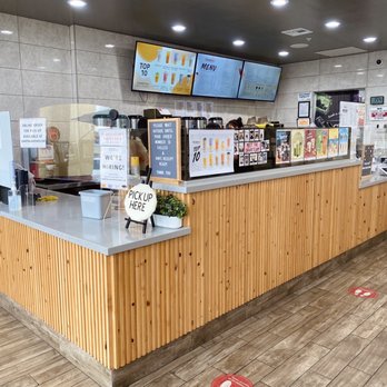 Sharetea - a restaurant with a counter and a tv - Coffee & Tea Near Me - Lake Forest, California Sharetea - a restaurant with a counter and a tv - Coffee & Tea Near Me - Lake Forest, California
