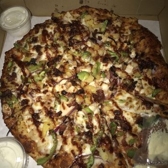 Pinches Pizzas - The Pinche BBQ pizza. Can't wait to finish leftovers. - Pizza Near Me - Long Beach, California Pinches Pizzas - The Pinche BBQ pizza. Can't wait to finish leftovers. - Pizza Near Me - Long Beach, California