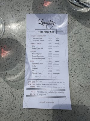 Liquidity Wines by null