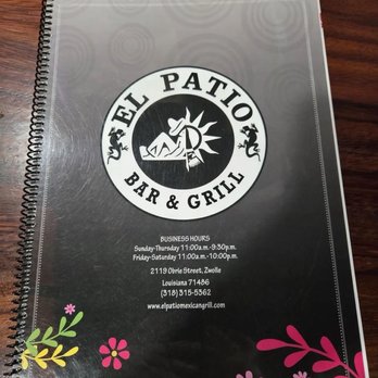 El Patio Mexican Grill - Lots of good stuff here. - Mexican Near Me - Zwolle, Louisiana