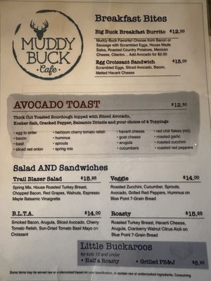 Menu photo 3 Muddy Buck Coffee House Evergreen, CO Menu photo 3 Muddy Buck Coffee House Evergreen, CO
