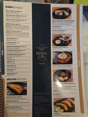 Menu photo 4 Tipico Rinconcito Colombiano Hollywood, FL